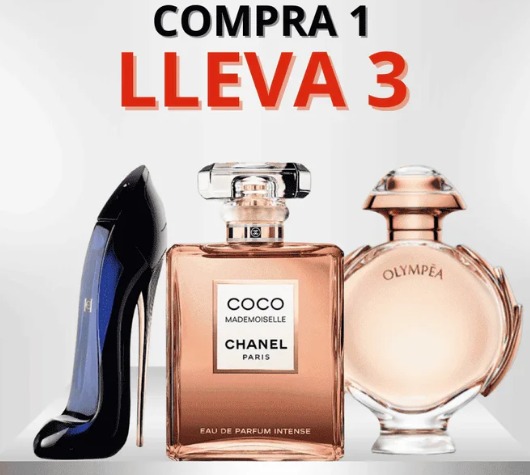 PERFUME 3X1 FEME GOOD, COCO, OLYM